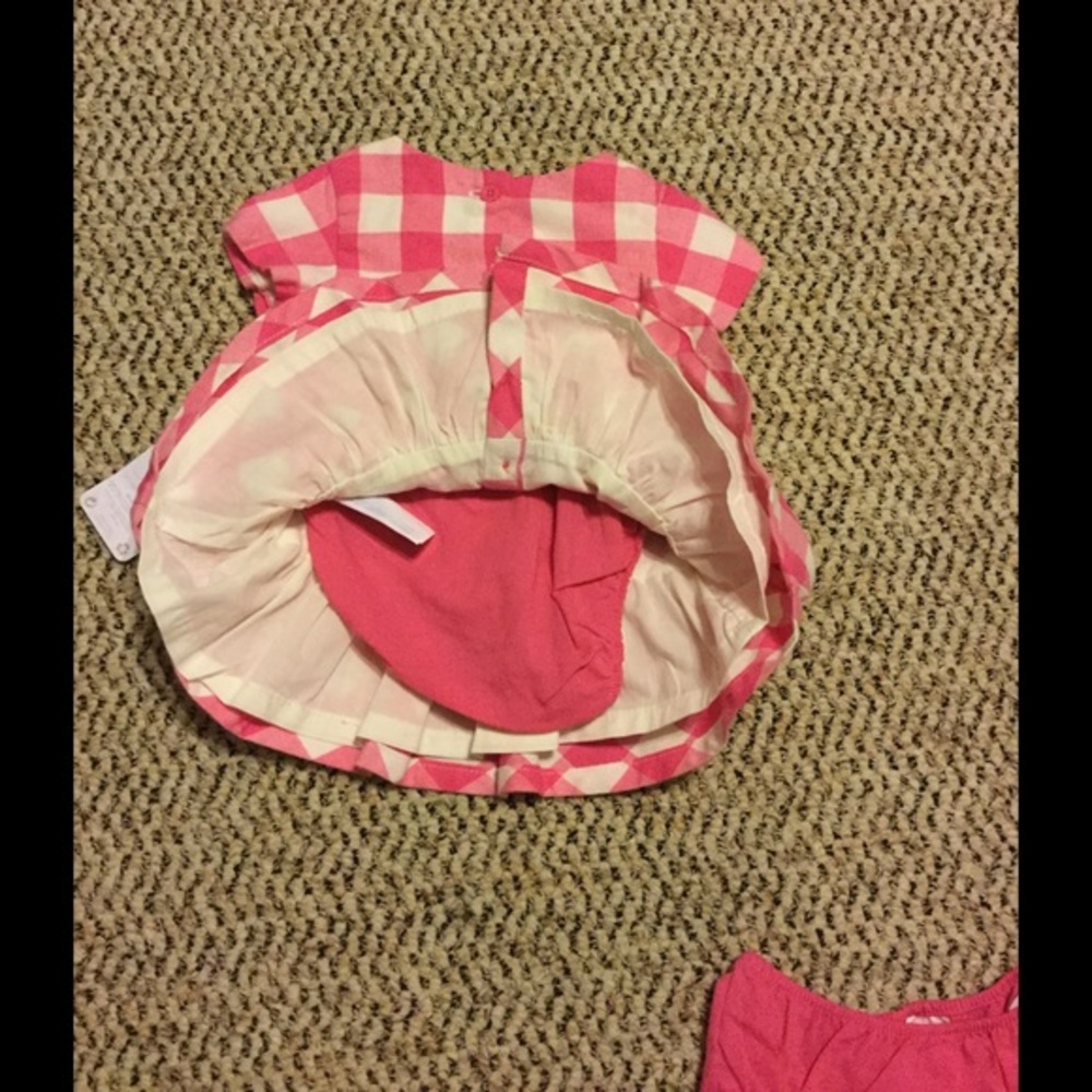 🆕dress Disney pink dress w/ diaper cover - Picture 2 of 3